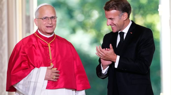 León XIV ante Macron “la protección del derecho a la vida es el fundamento imprescindible”